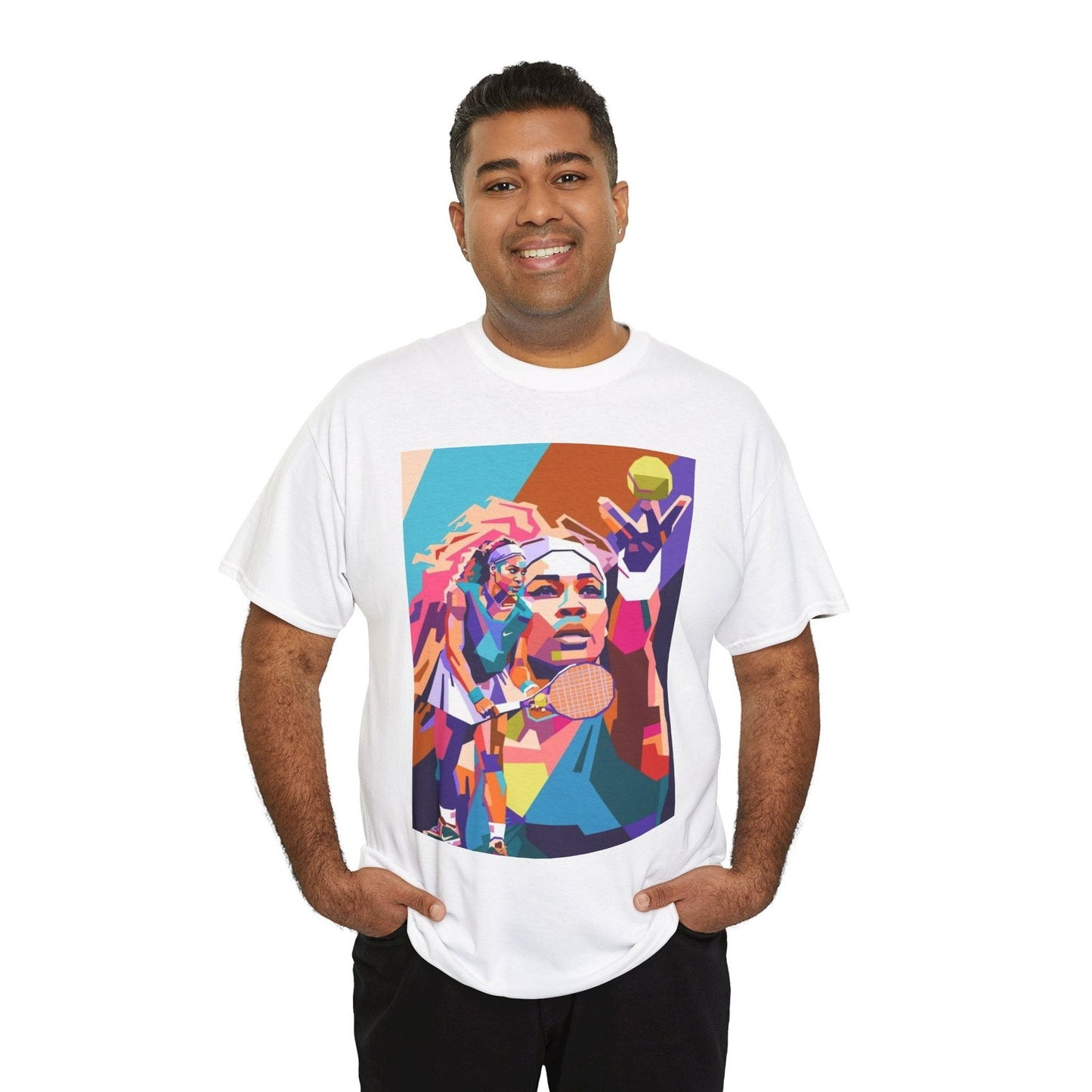 SERENA 8 - Tennis Basic Tee - GRANDSLAM PH