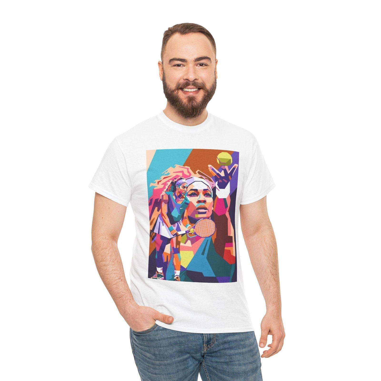 SERENA 8 - Tennis Basic Tee - GRANDSLAM PH