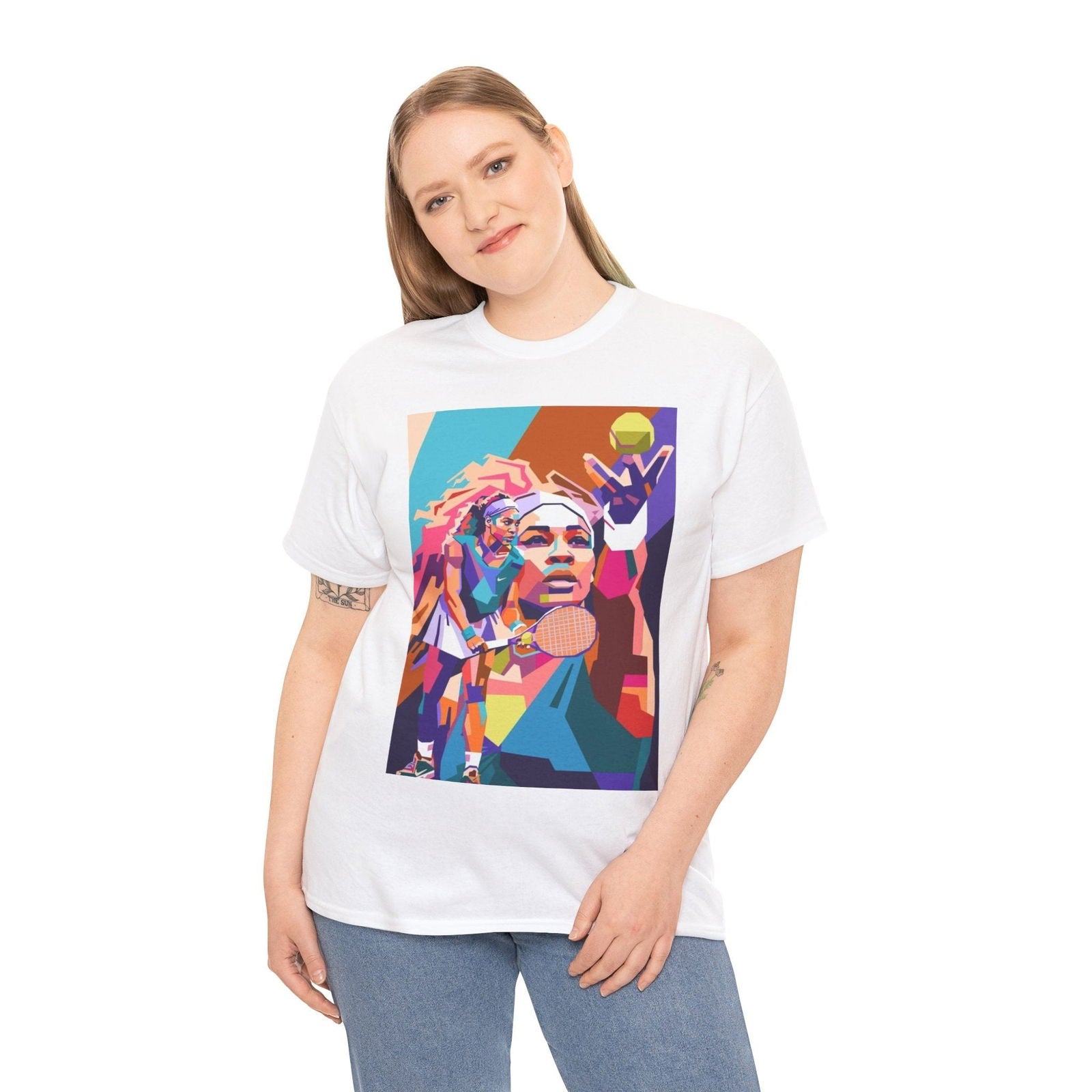 SERENA 8 - Tennis Basic Tee - GRANDSLAM PH
