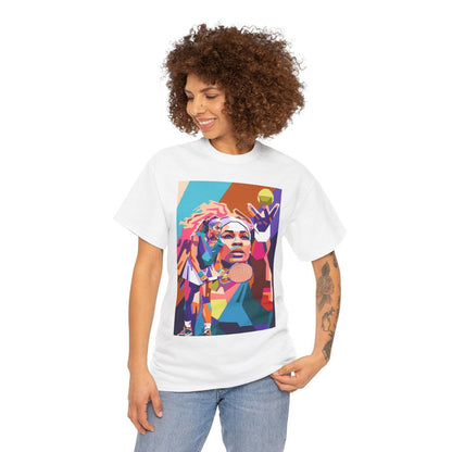 SERENA 8 - Tennis Basic Tee - GRANDSLAM PH