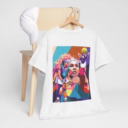 SERENA 8 - Tennis Basic Tee - GRANDSLAM PH
