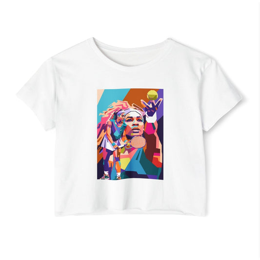 SERENA 8 - Tennis Crop Top - GRANDSLAM PH