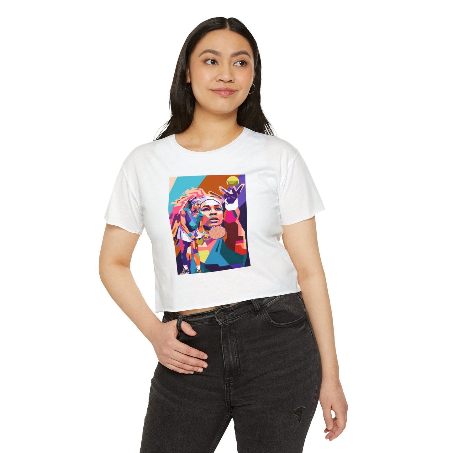 SERENA 8 - Tennis Crop Top - GRANDSLAM PH