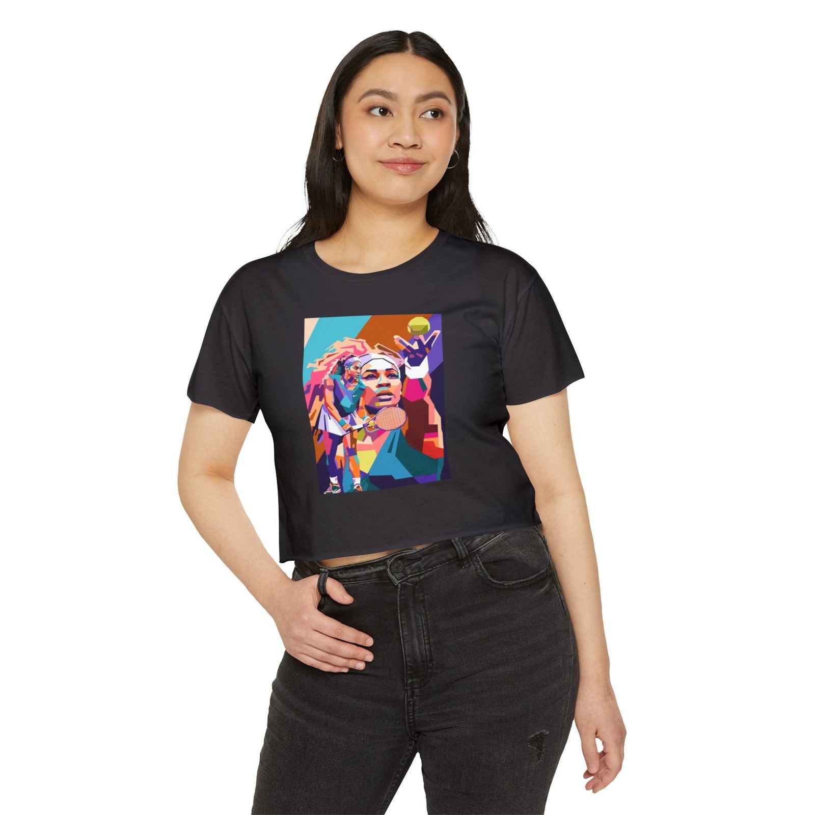 SERENA 8 - Tennis Crop Top - GRANDSLAM PH