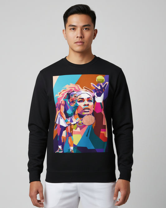 SERENA 8 - Tennis Sweatshirt - GRANDSLAM PH