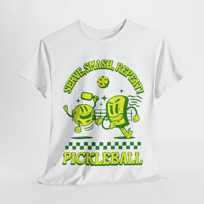 SERVE SMASH REPEAT - Pickleball (Basic Tee) - GRANDSLAM PH