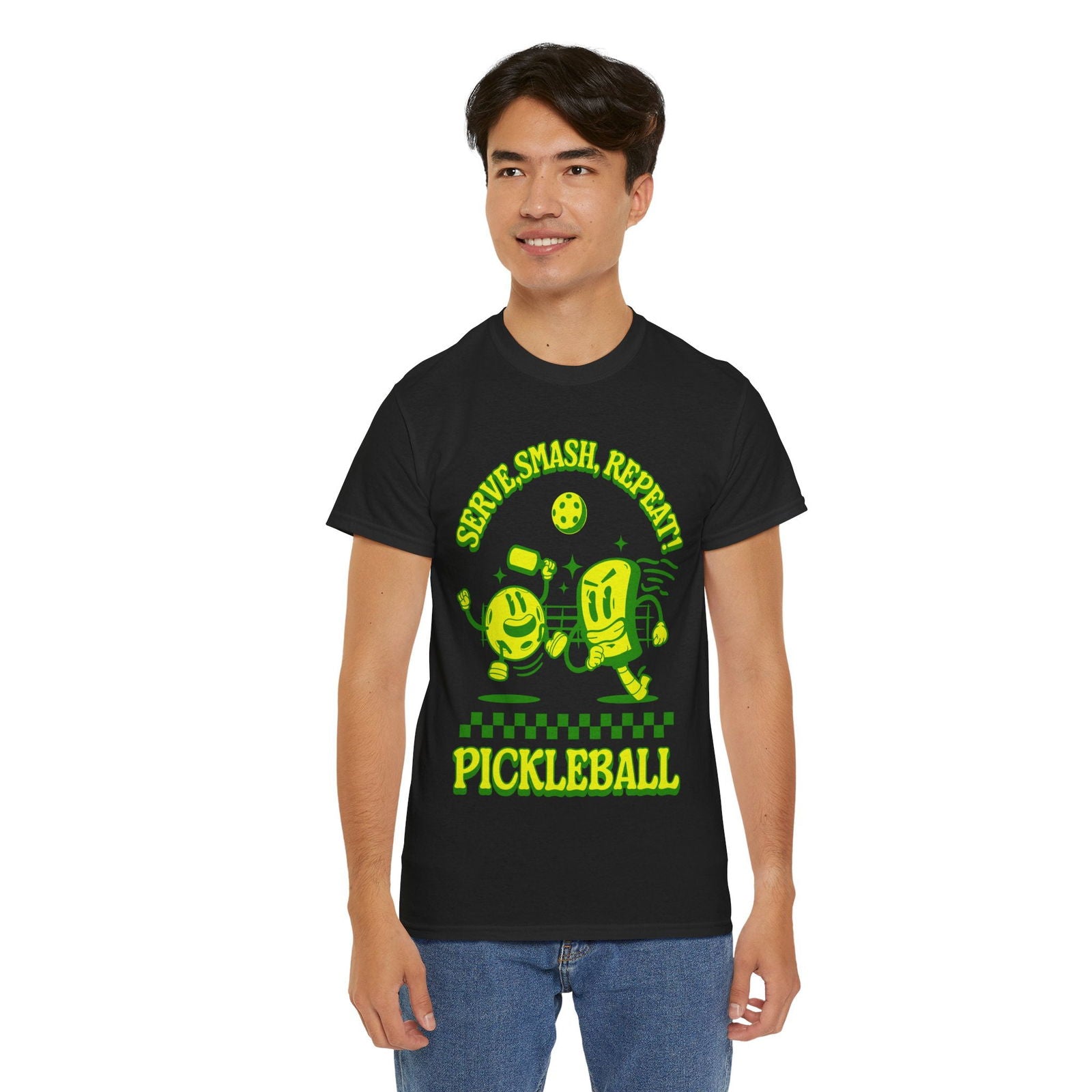 SERVE SMASH REPEAT - Pickleball (Basic Tee) - GRANDSLAM PH