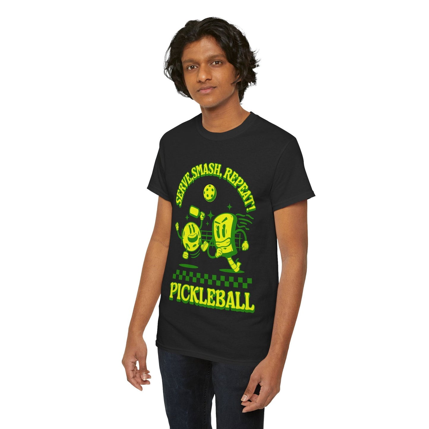 SERVE SMASH REPEAT - Pickleball (Basic Tee) - GRANDSLAM PH