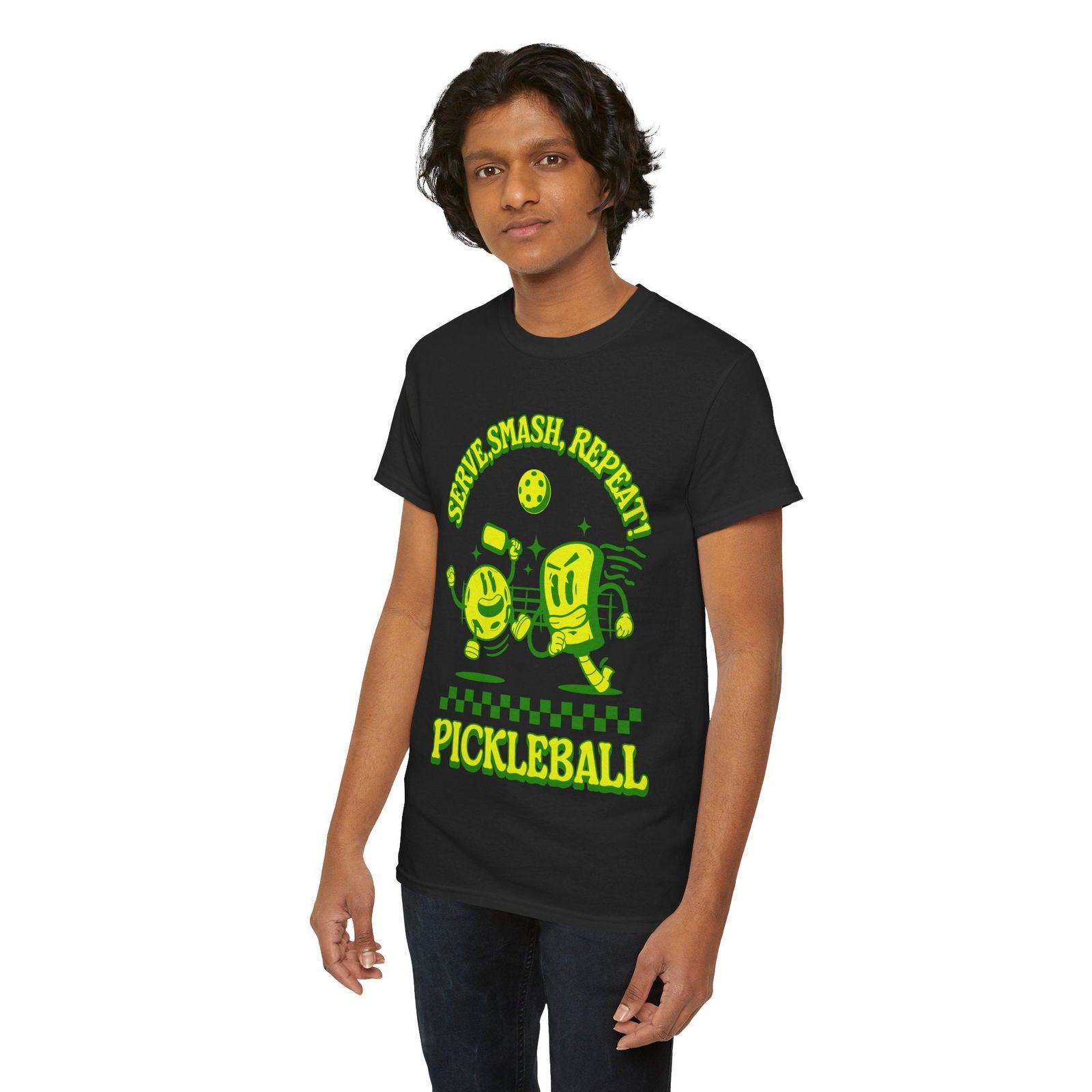 SERVE SMASH REPEAT - Pickleball (Basic Tee) - GRANDSLAM PH