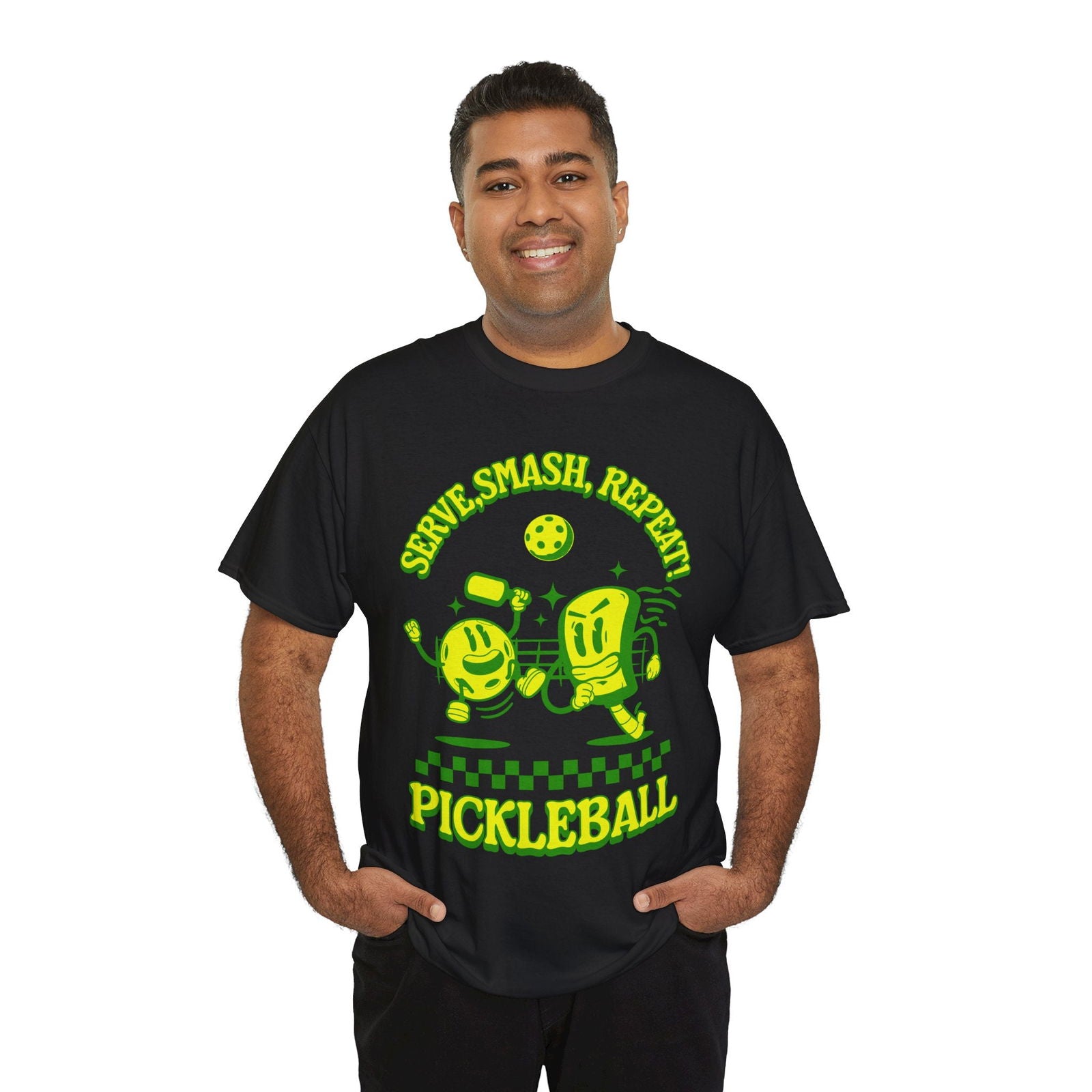 SERVE SMASH REPEAT - Pickleball (Basic Tee) - GRANDSLAM PH