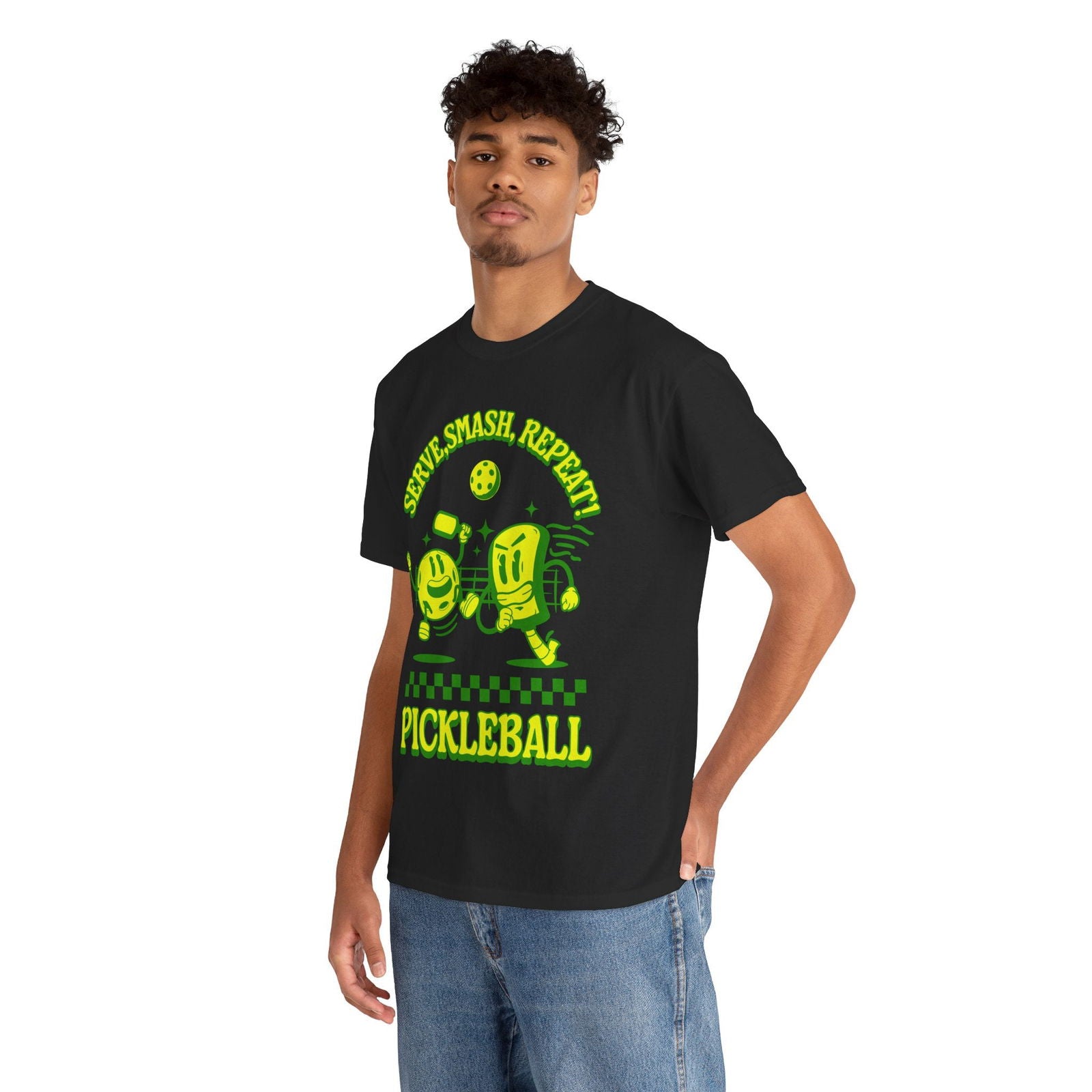 SERVE SMASH REPEAT - Pickleball (Basic Tee) - GRANDSLAM PH