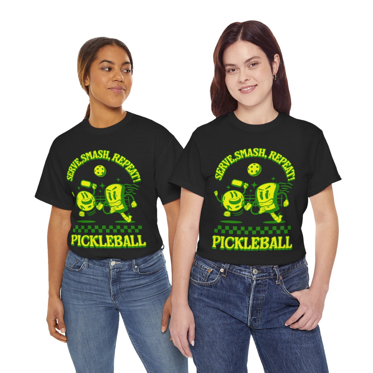 SERVE SMASH REPEAT - Pickleball (Basic Tee) - GRANDSLAM PH