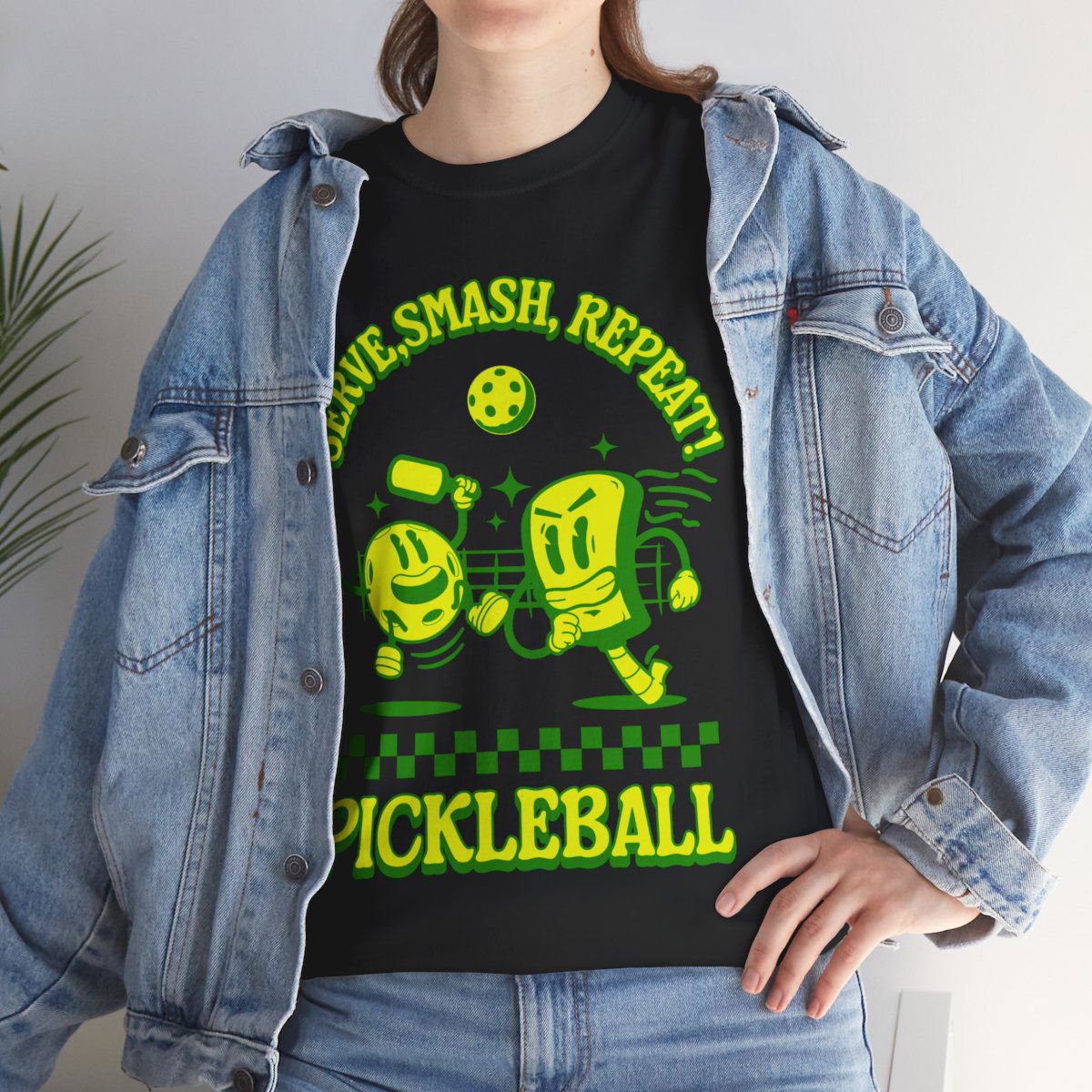 SERVE SMASH REPEAT - Pickleball (Basic Tee) - GRANDSLAM PH