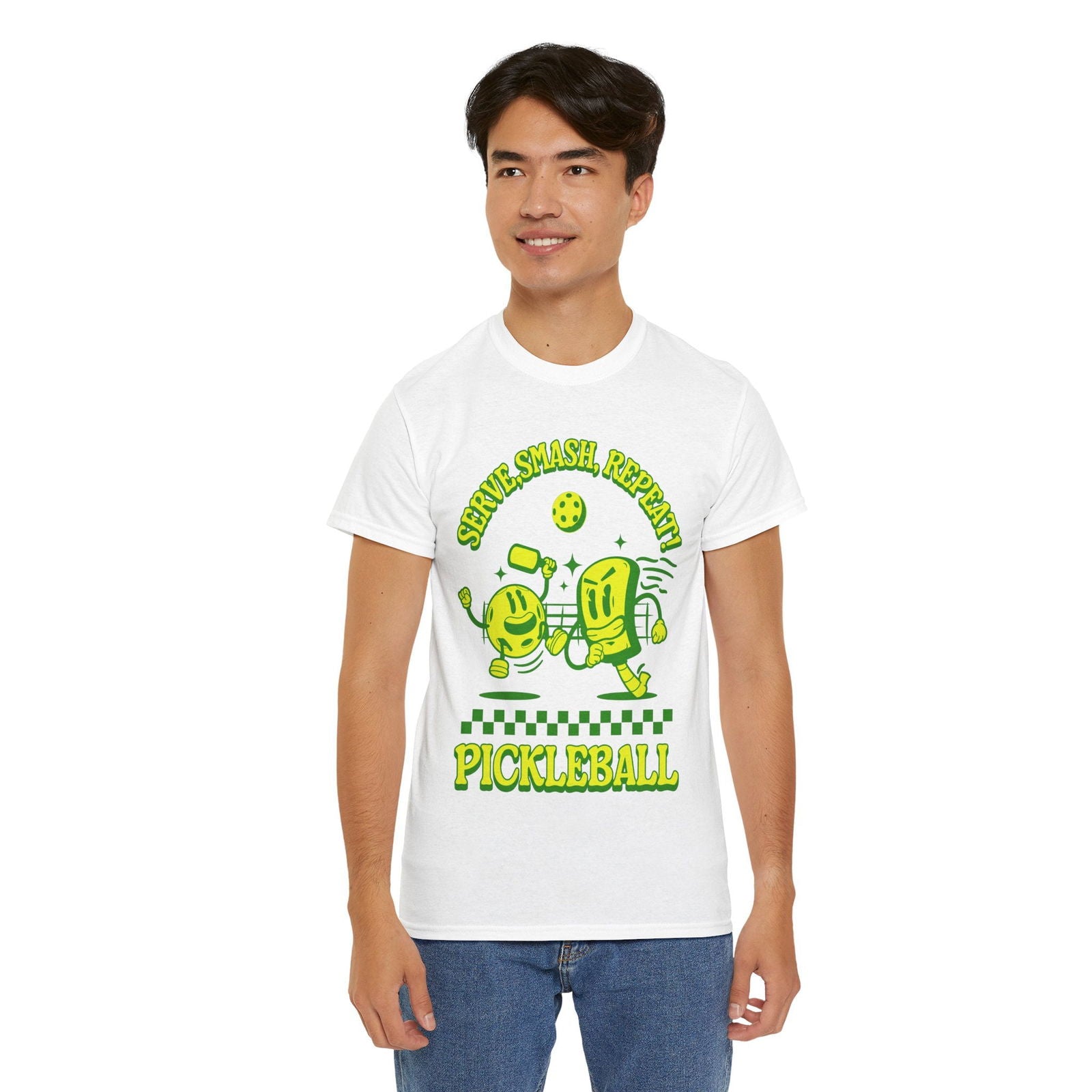 SERVE SMASH REPEAT - Pickleball (Basic Tee) - GRANDSLAM PH
