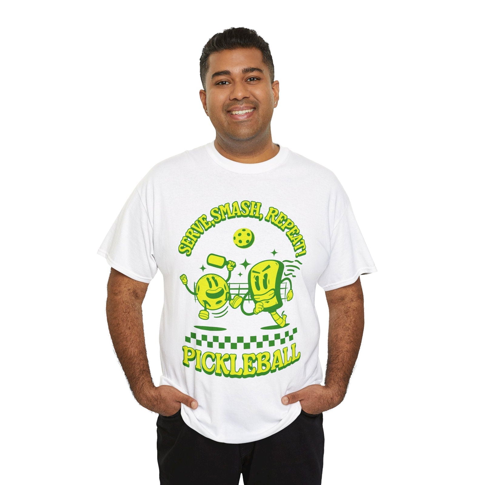 SERVE SMASH REPEAT - Pickleball (Basic Tee) - GRANDSLAM PH
