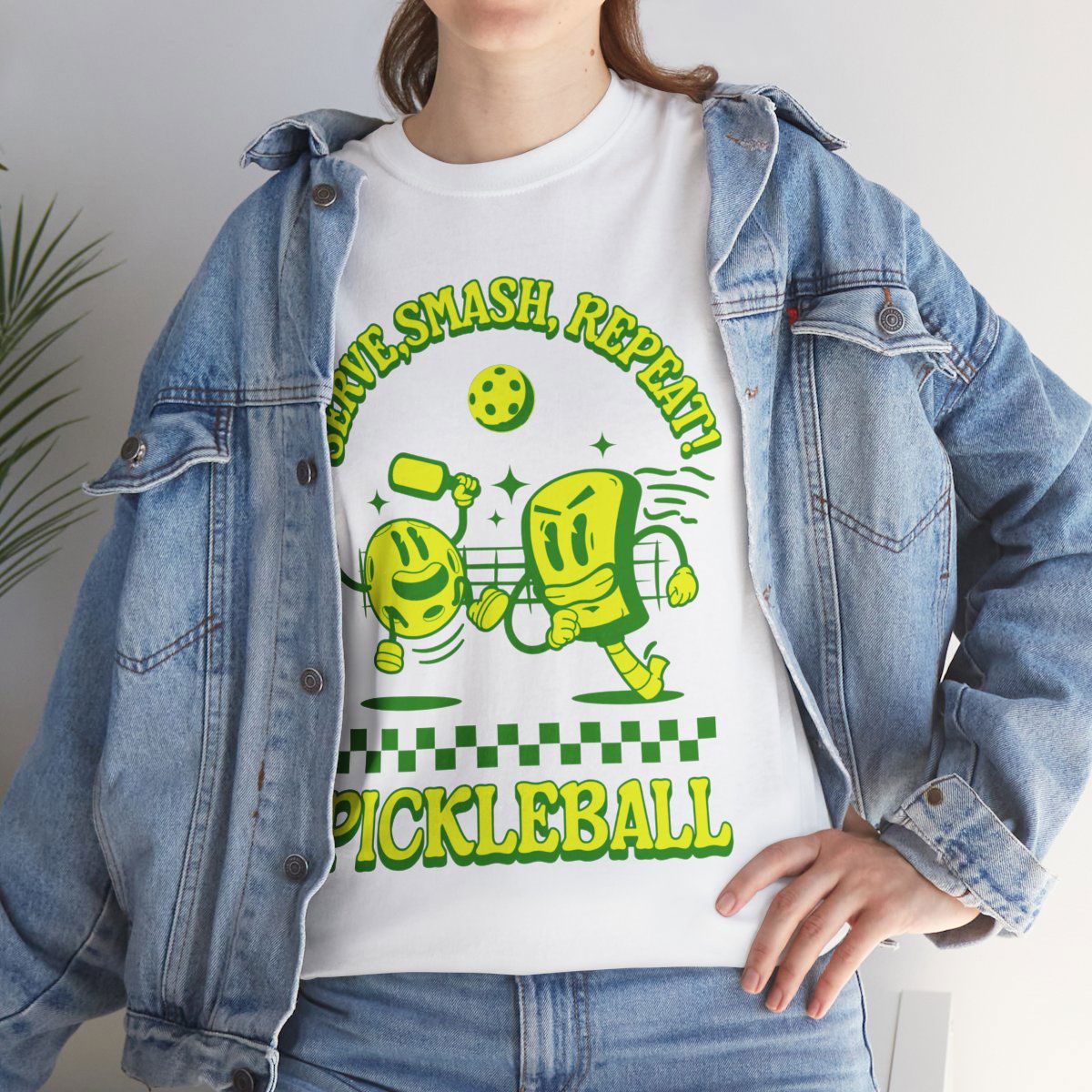 SERVE SMASH REPEAT - Pickleball (Basic Tee) - GRANDSLAM PH