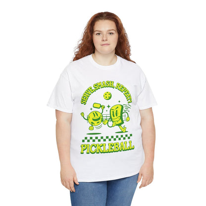 SERVE SMASH REPEAT - Pickleball (Basic Tee) - GRANDSLAM PH