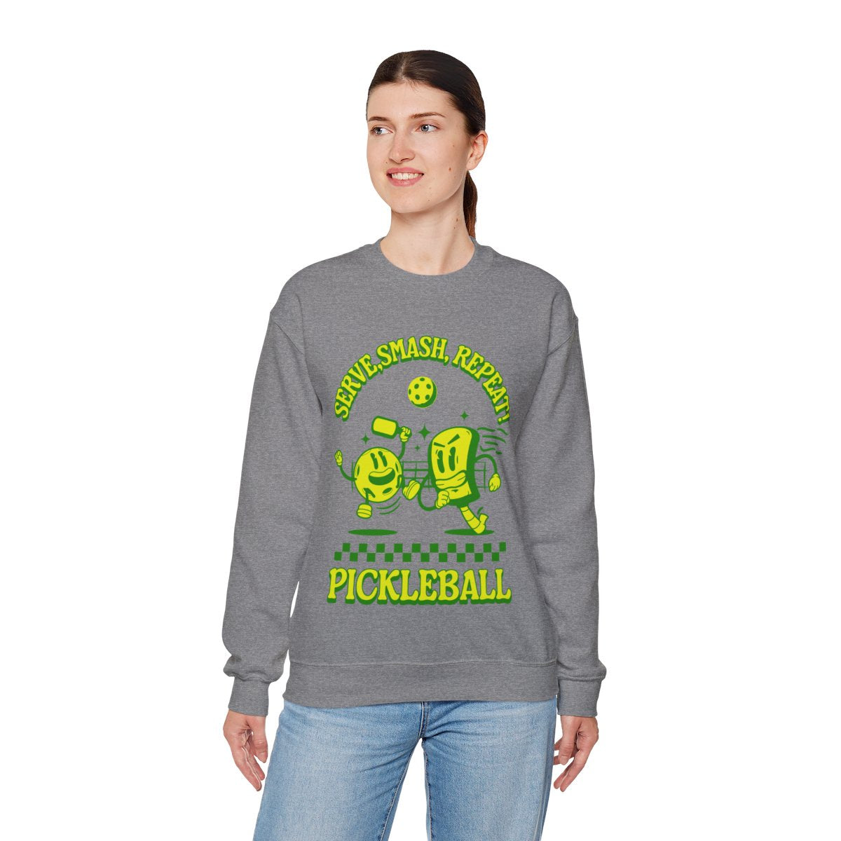 SERVE SMASH REPEAT - Pickleball (Sweatshirt) - GRANDSLAM PH