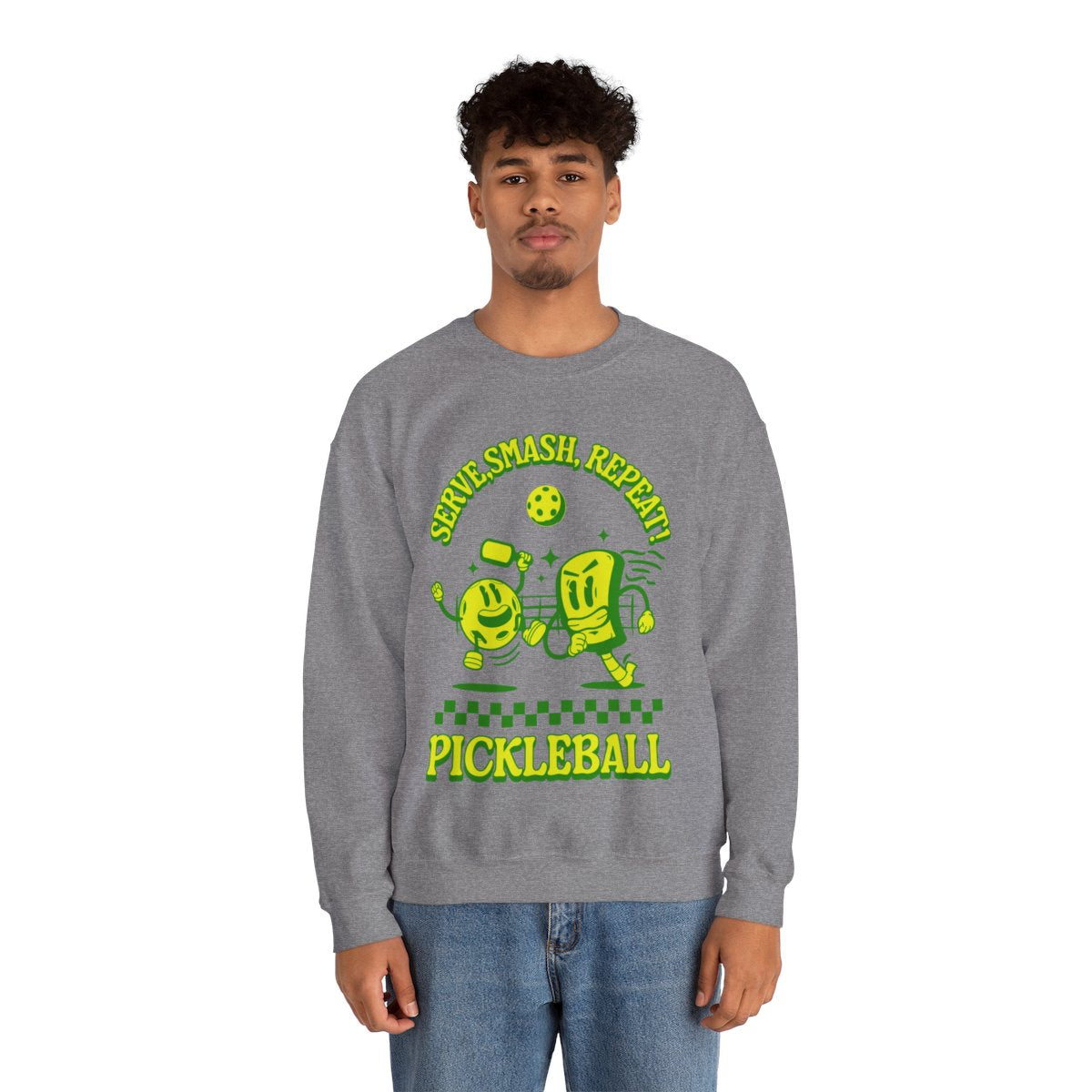 SERVE SMASH REPEAT - Pickleball (Sweatshirt) - GRANDSLAM PH