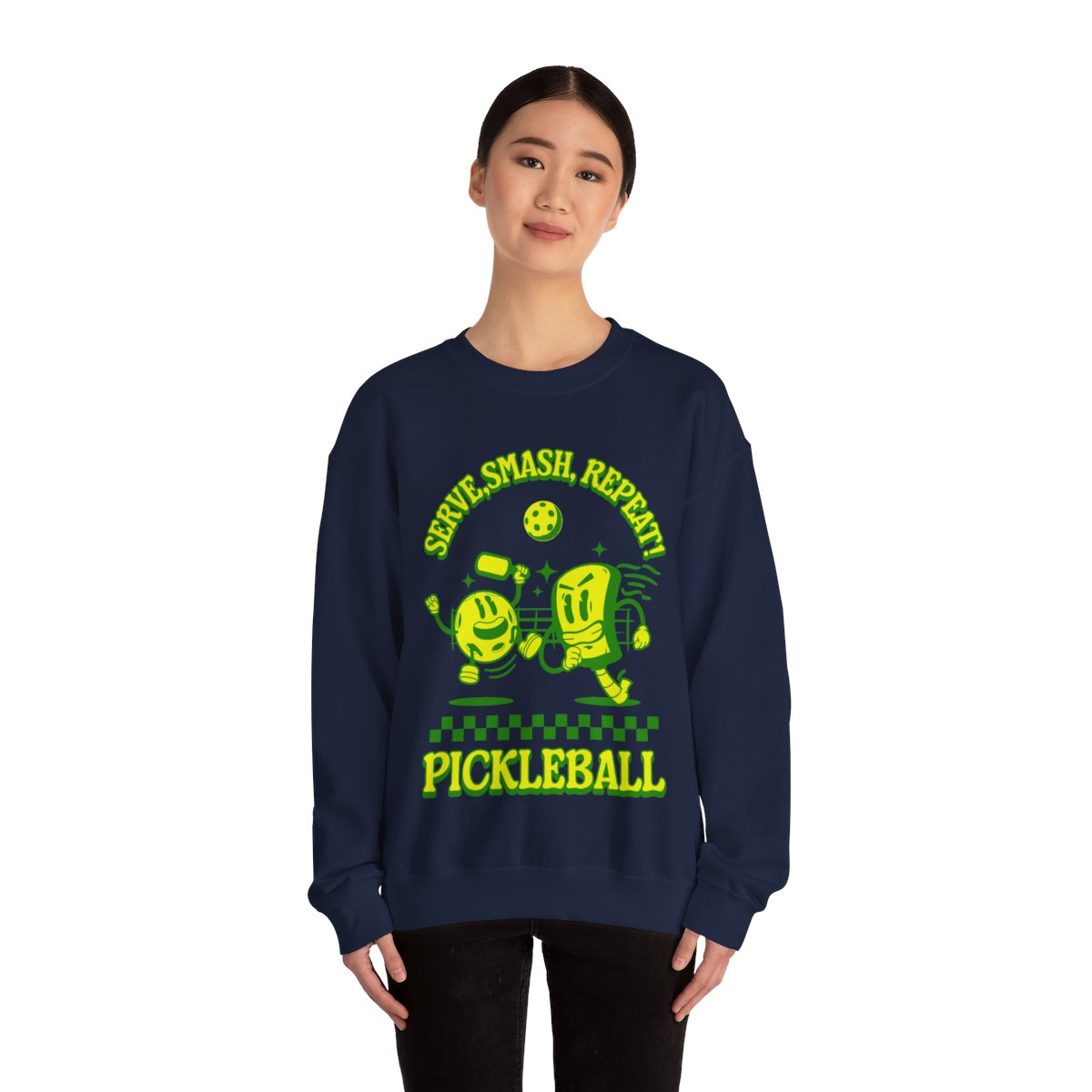 SERVE SMASH REPEAT - Pickleball (Sweatshirt) - GRANDSLAM PH