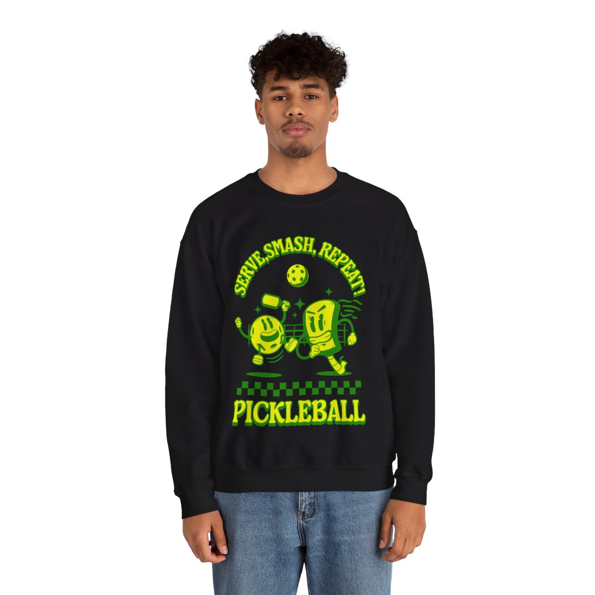 SERVE SMASH REPEAT - Pickleball (Sweatshirt) - GRANDSLAM PH