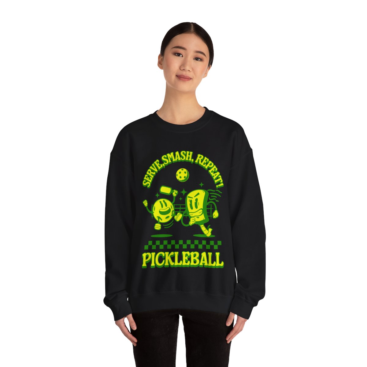 SERVE SMASH REPEAT - Pickleball (Sweatshirt) - GRANDSLAM PH