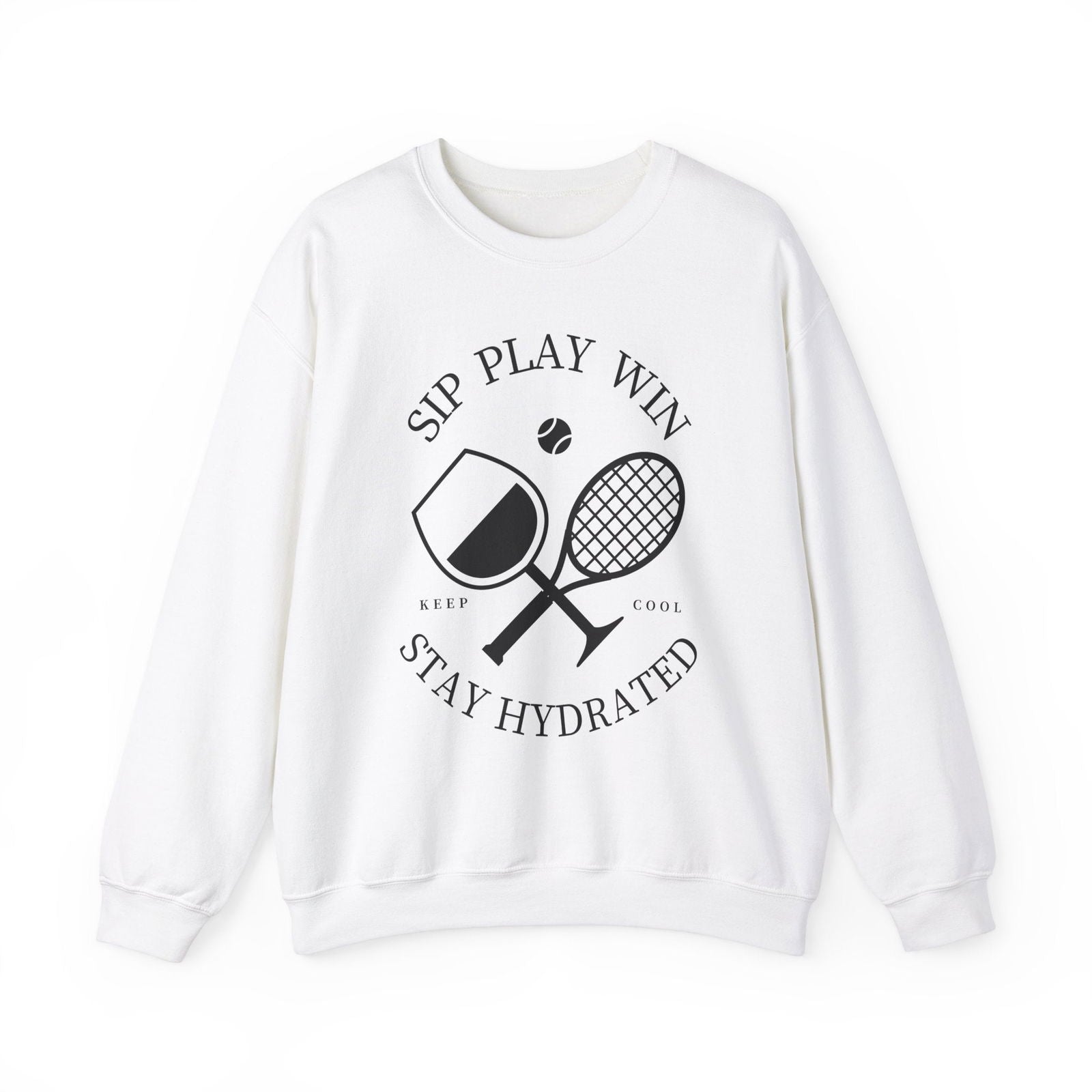 STAY HYDRATED - Tennis Sweatshirt - GRANDSLAM PH
