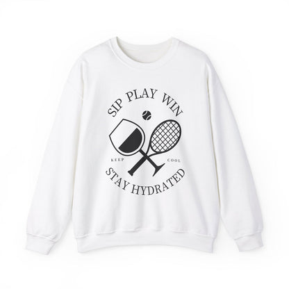 STAY HYDRATED - Tennis Sweatshirt - GRANDSLAM PH
