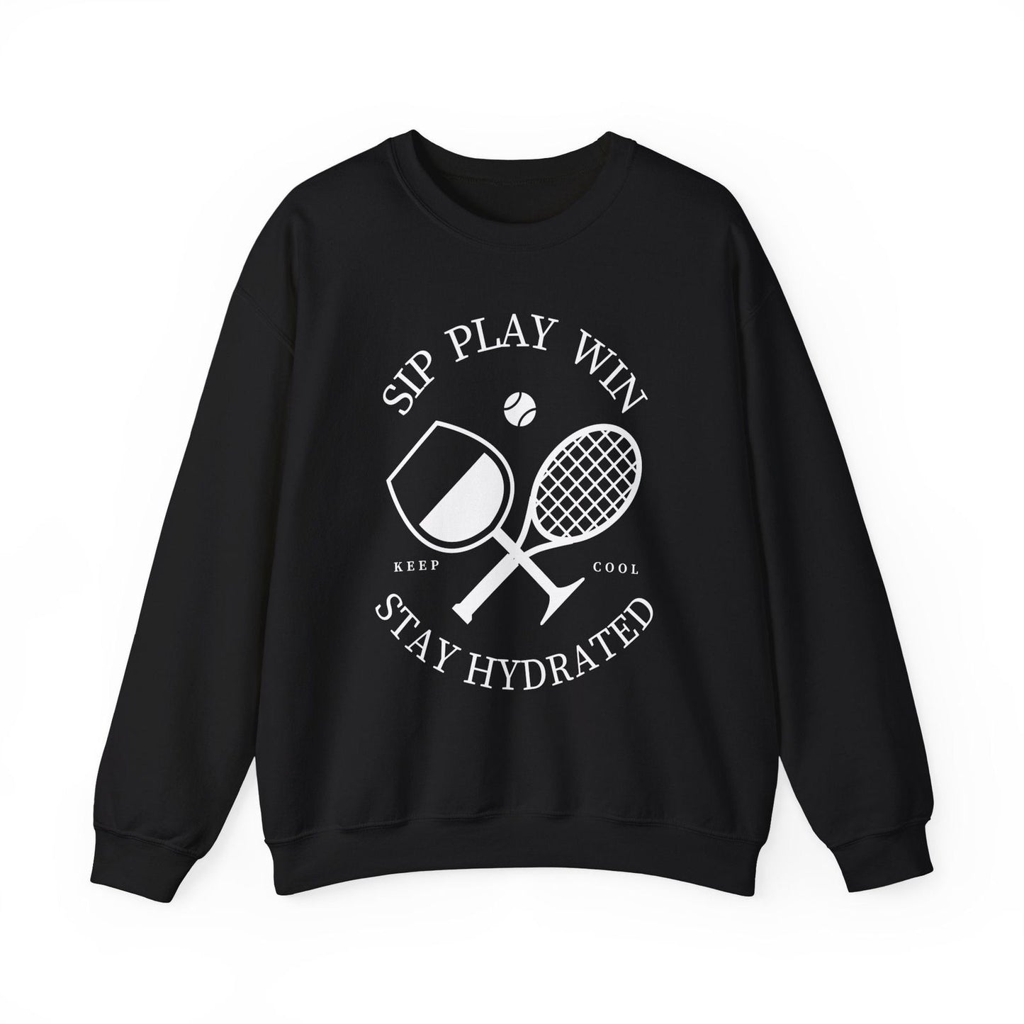 STAY HYDRATED - Tennis Sweatshirt - GRANDSLAM PH
