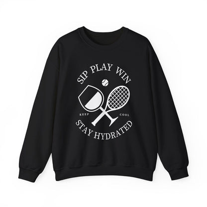 STAY HYDRATED - Tennis Sweatshirt - GRANDSLAM PH