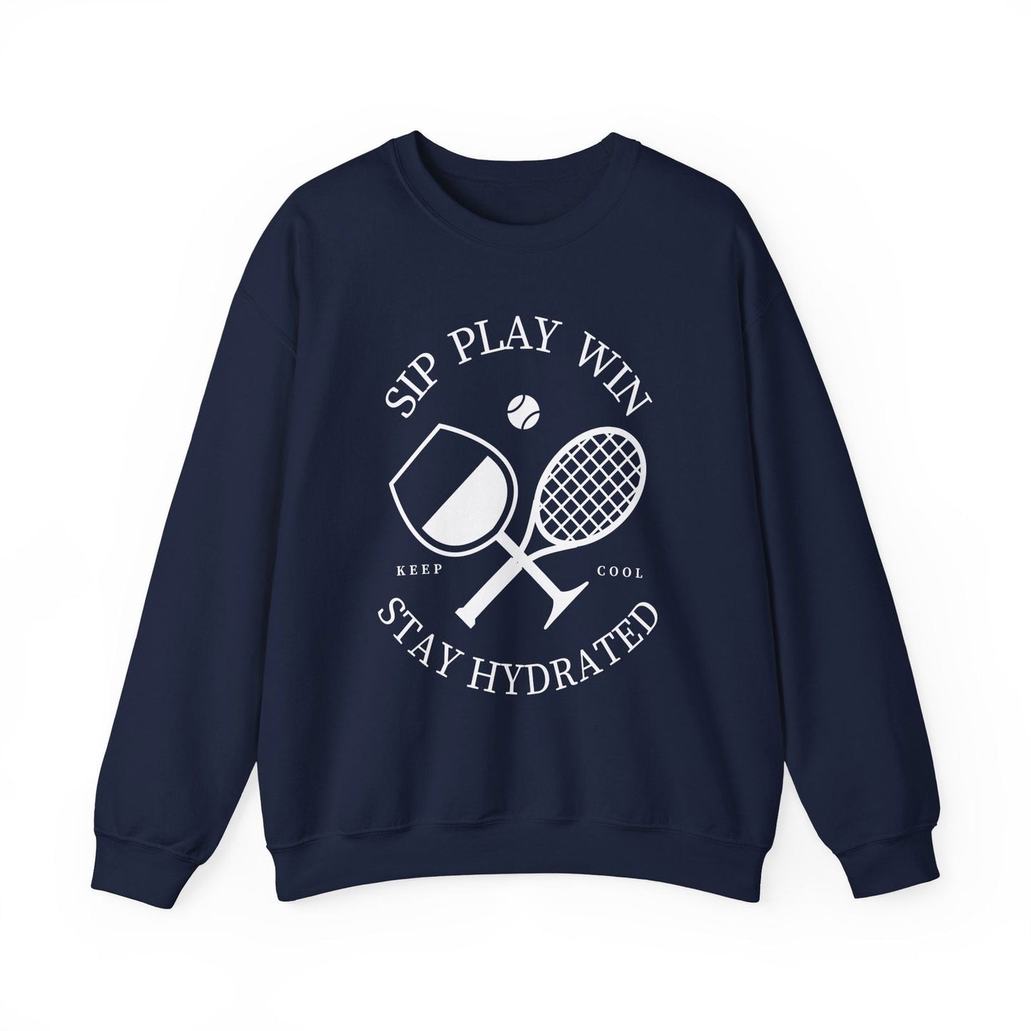 STAY HYDRATED - Tennis Sweatshirt - GRANDSLAM PH