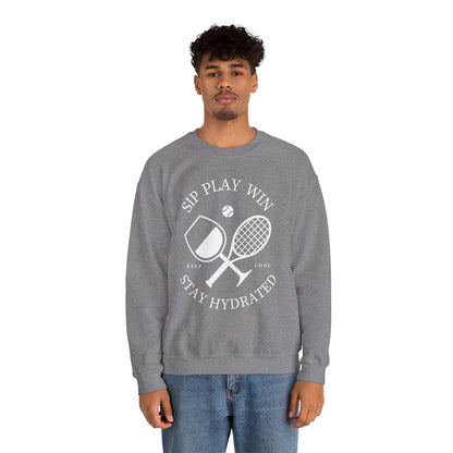 STAY HYDRATED - Tennis Sweatshirt - GRANDSLAM PH