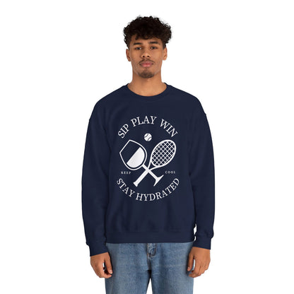 STAY HYDRATED - Tennis Sweatshirt - GRANDSLAM PH