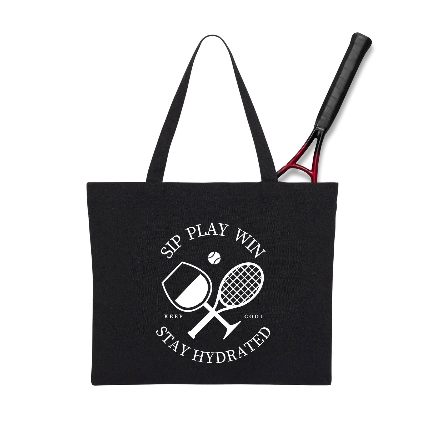STAY HYDRATED - Tennis Tote Bag - GRANDSLAM PH