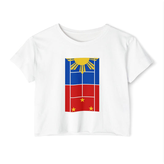 TEAM PILIPINAS 1 - Tennis Crop Top - GRANDSLAM PH
