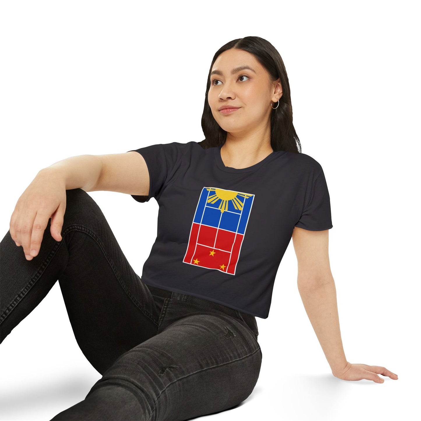 TEAM PILIPINAS 1 - Tennis Crop Top - GRANDSLAM PH