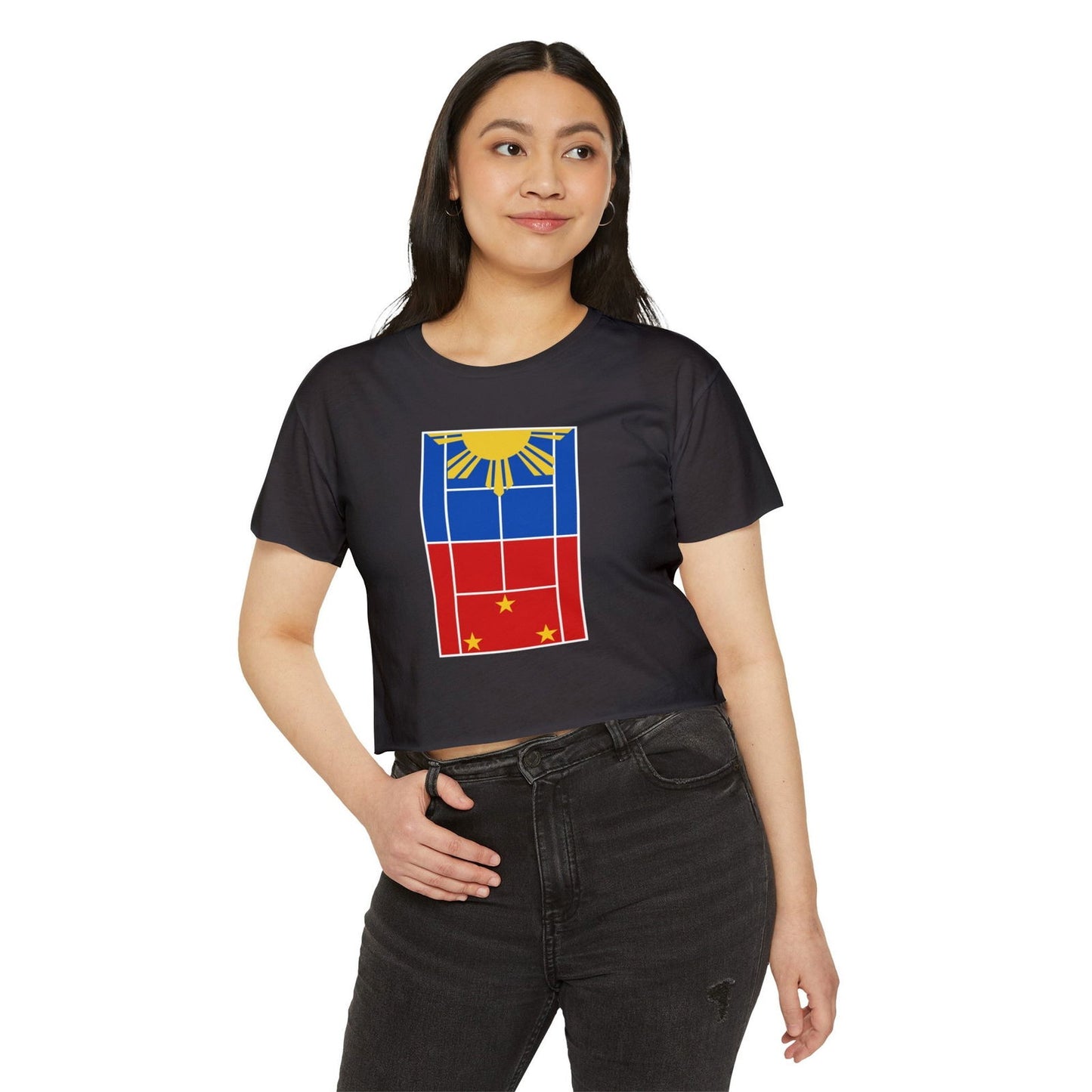TEAM PILIPINAS 1 - Tennis Crop Top - GRANDSLAM PH