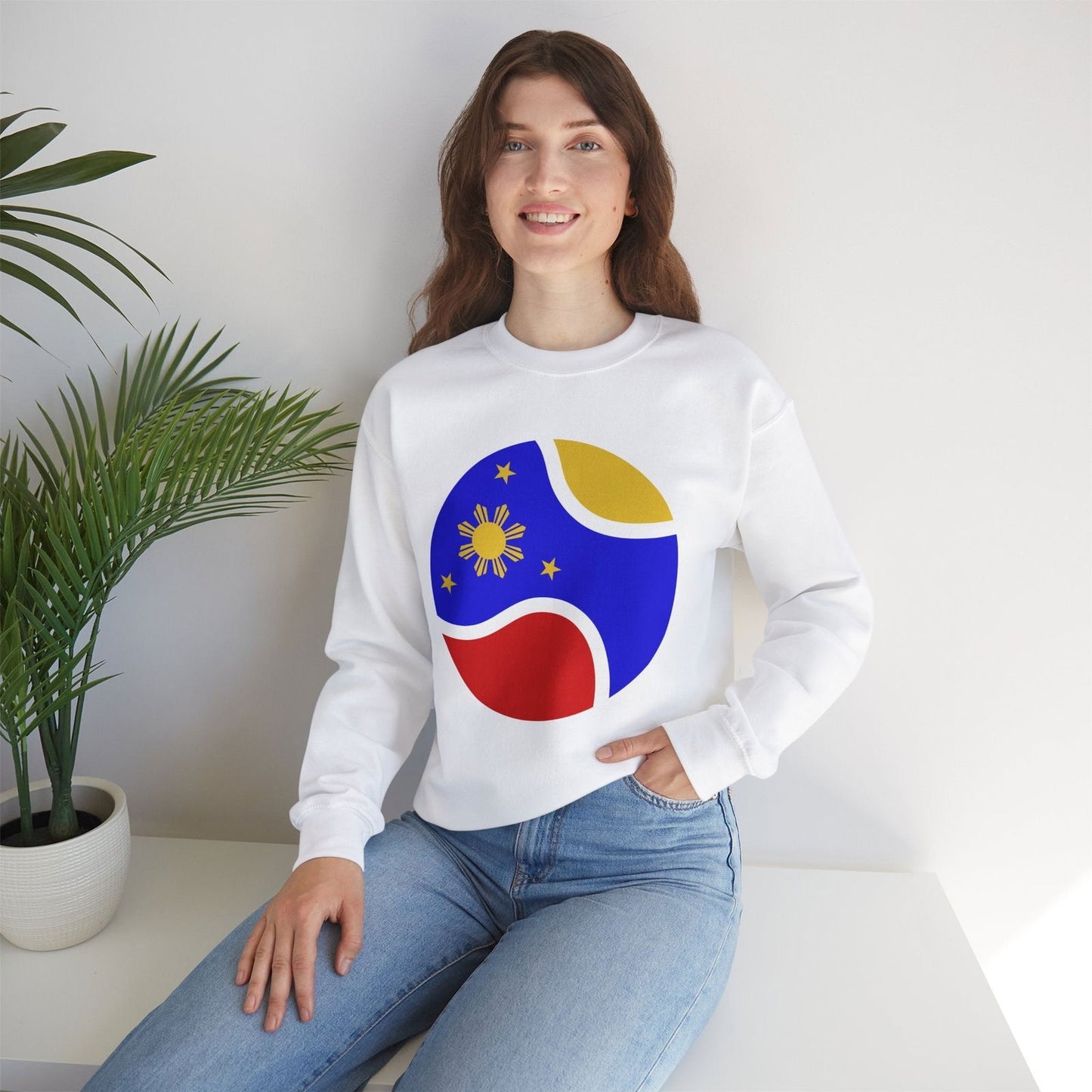 TENISTA (Philippine Flag Inspired)  - Tennis Sweatshirt - GRANDSLAM PH