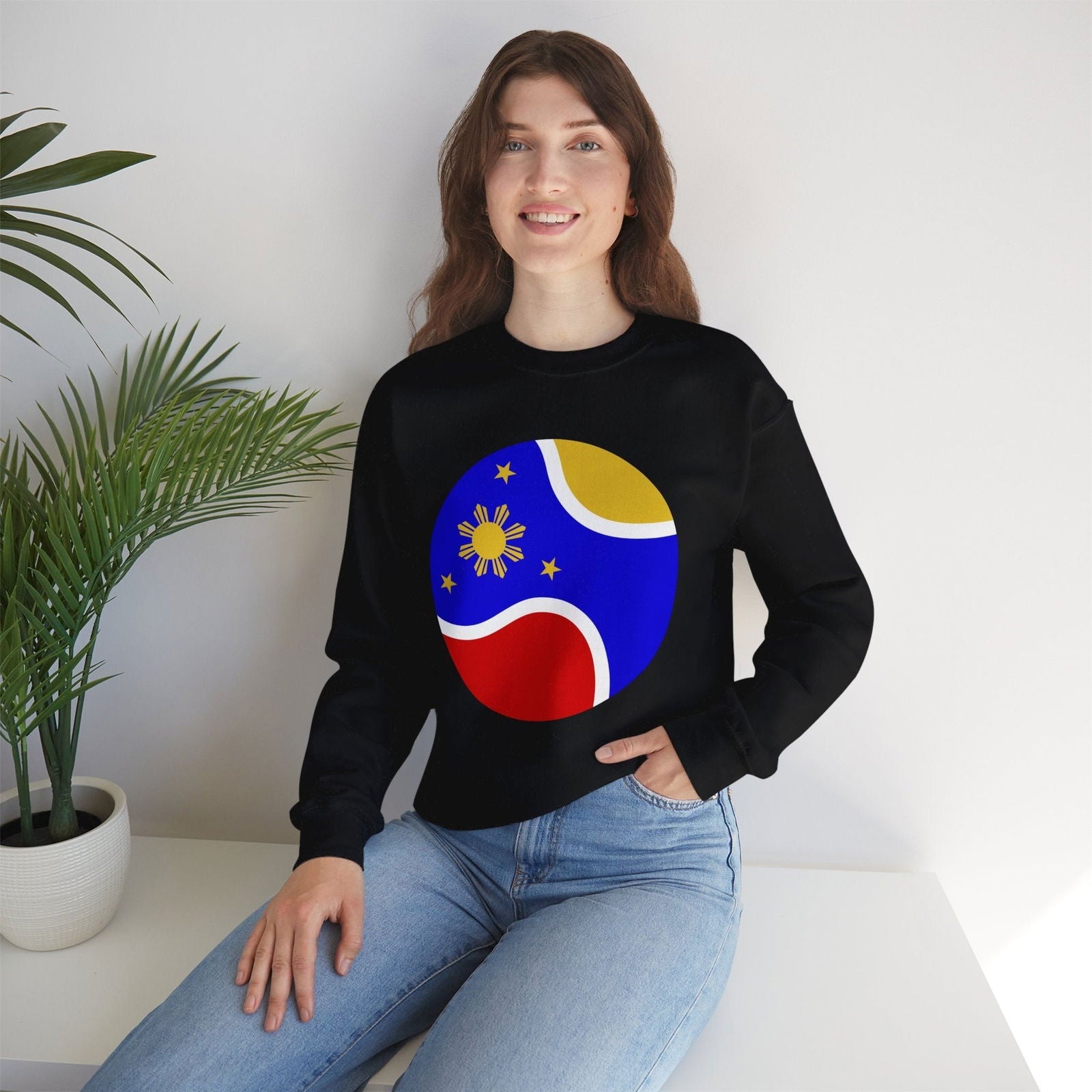 TENISTA (Philippine Flag Inspired)  - Tennis Sweatshirt - GRANDSLAM PH
