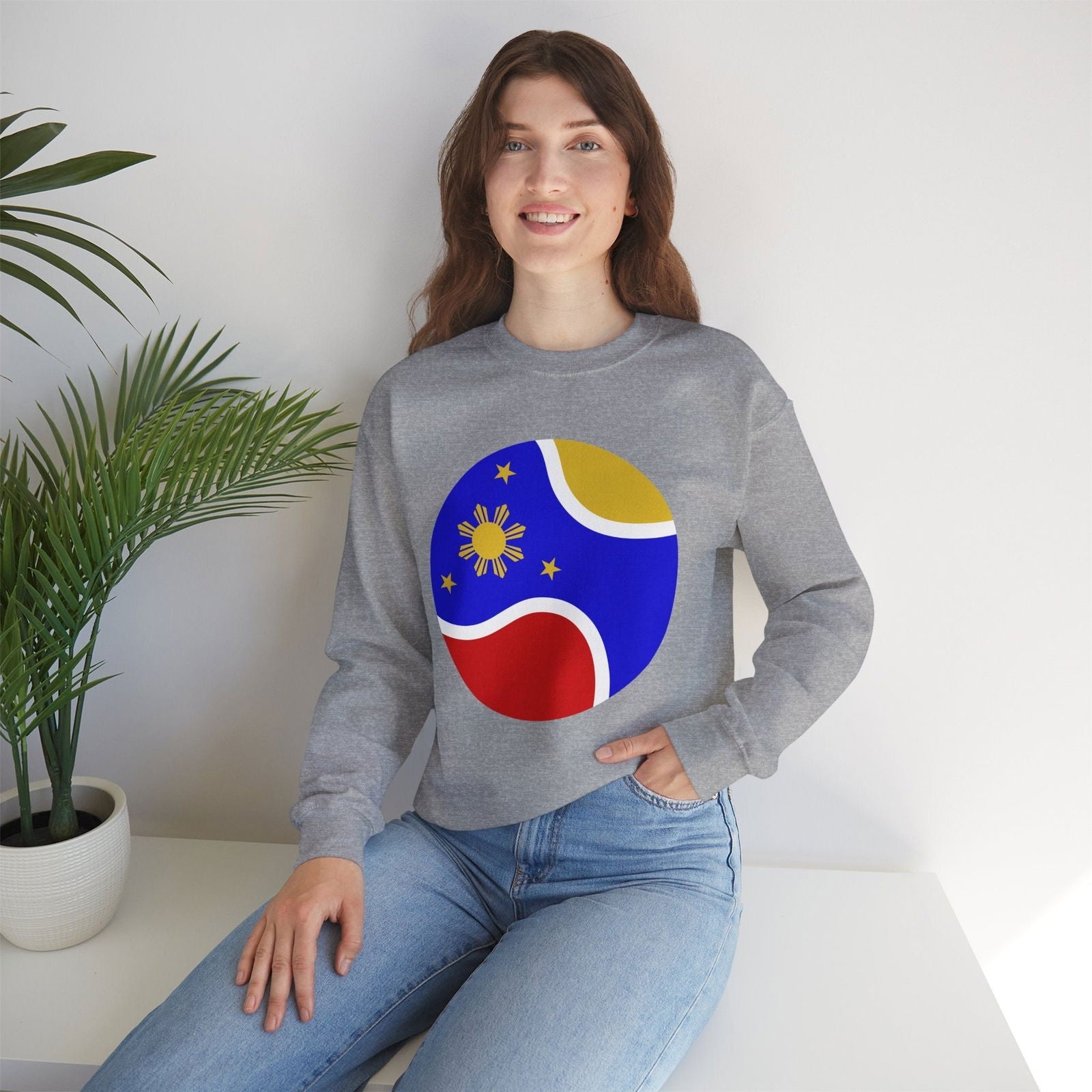 TENISTA (Philippine Flag Inspired)  - Tennis Sweatshirt - GRANDSLAM PH