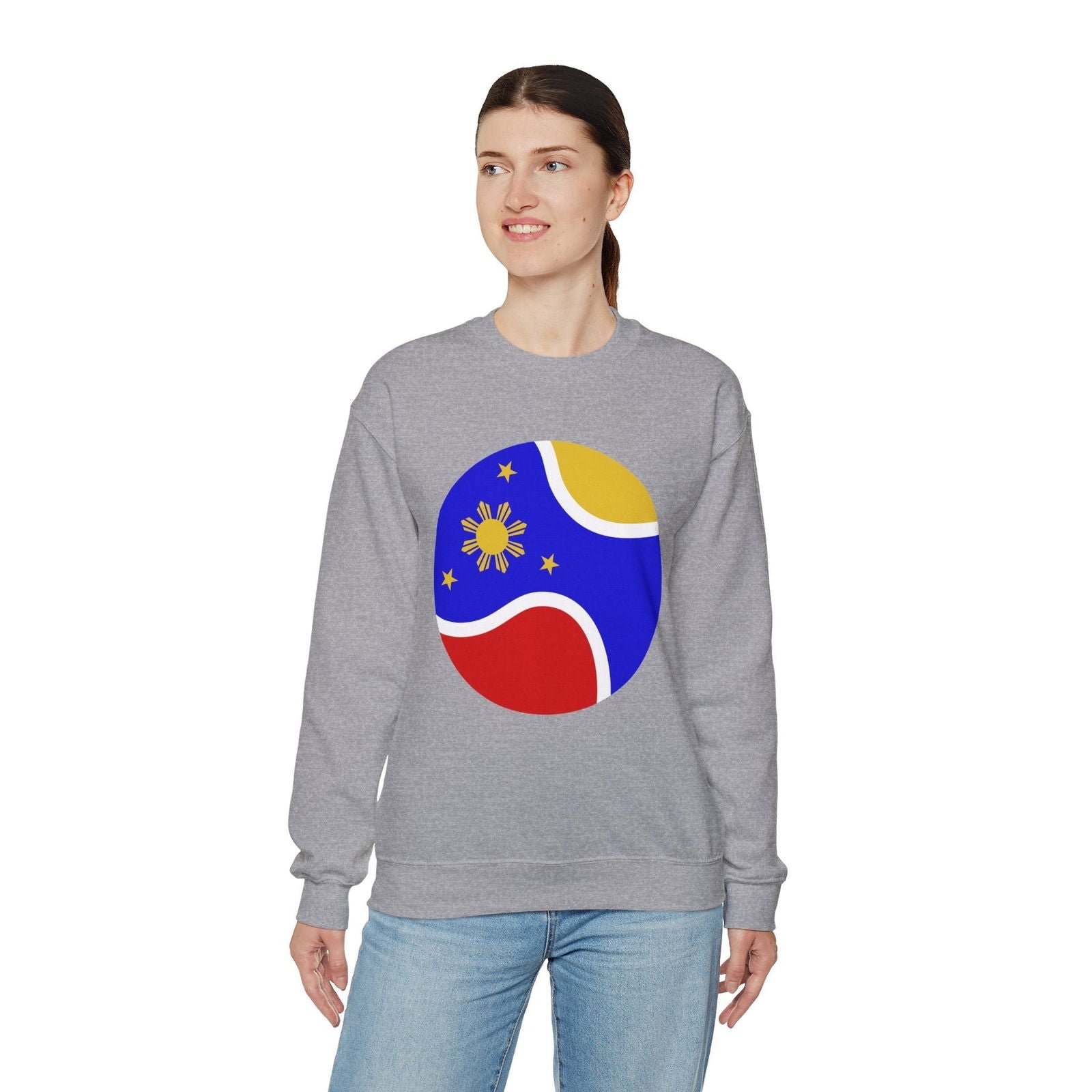 TENISTA (Philippine Flag Inspired)  - Tennis Sweatshirt - GRANDSLAM PH