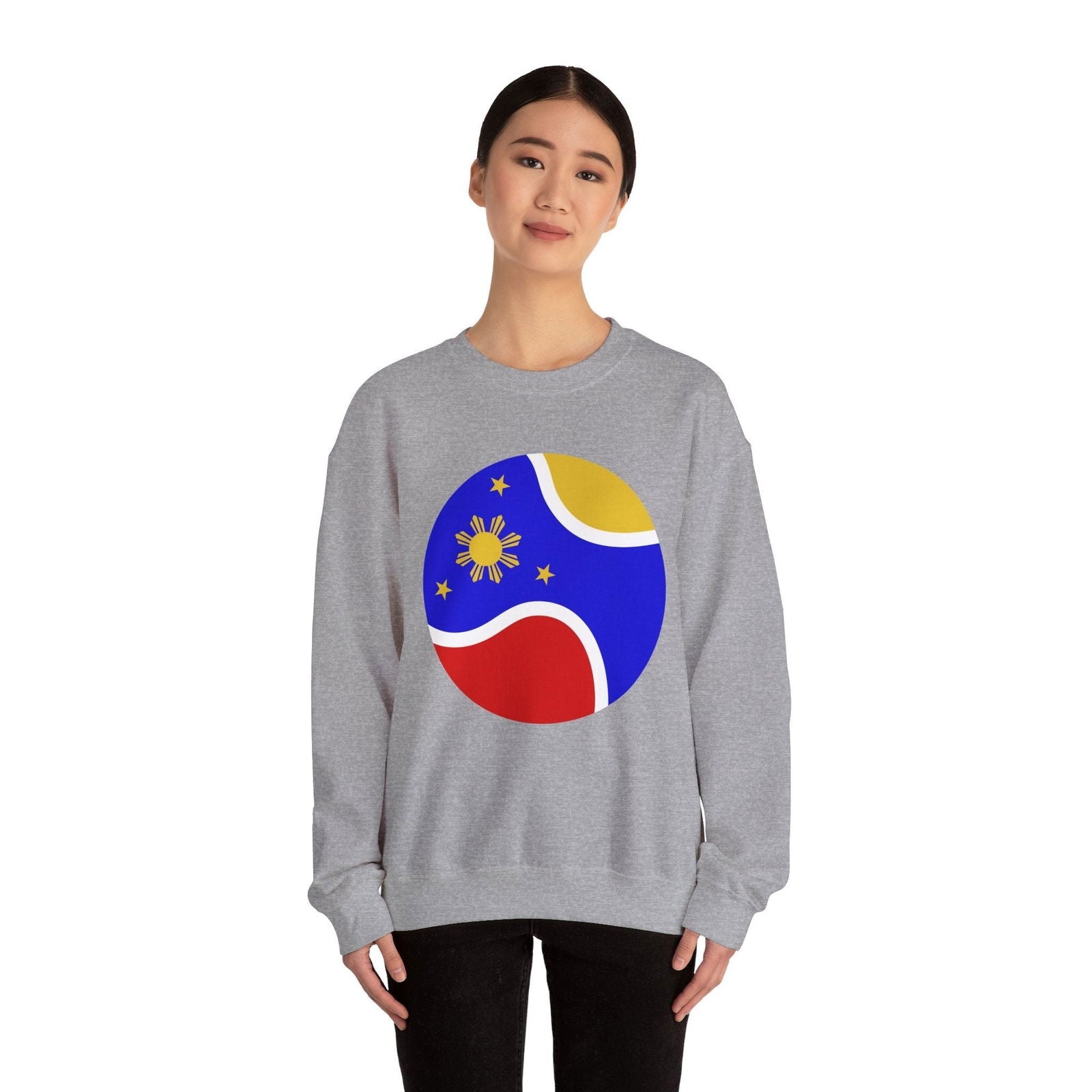 TENISTA (Philippine Flag Inspired)  - Tennis Sweatshirt - GRANDSLAM PH
