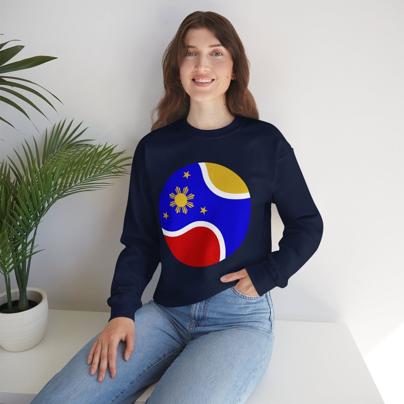 TENISTA (Philippine Flag Inspired)  - Tennis Sweatshirt - GRANDSLAM PH