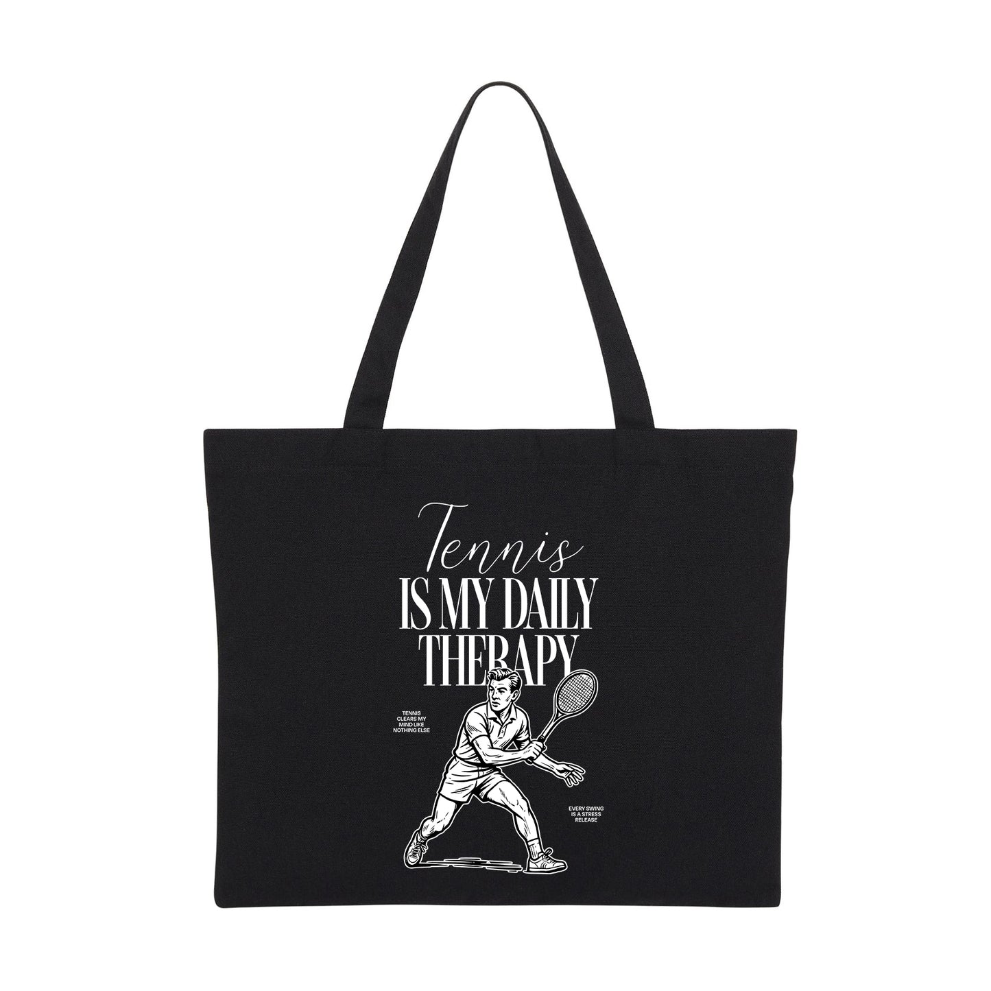 TENNIS THERAPY - Tennis (Tote Bag)