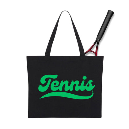 TENNIS 1 (Black-Green) - Tennis Tote Bag - GRANDSLAM PH