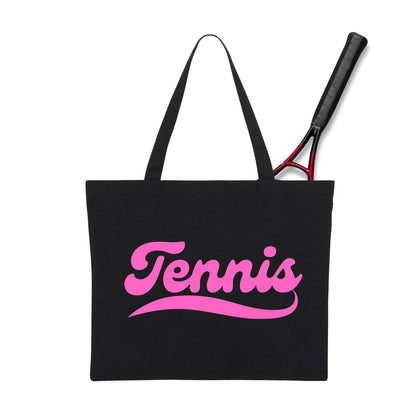 TENNIS 1 (Black-Pink) - Tennis Tote Bag - GRANDSLAM PH