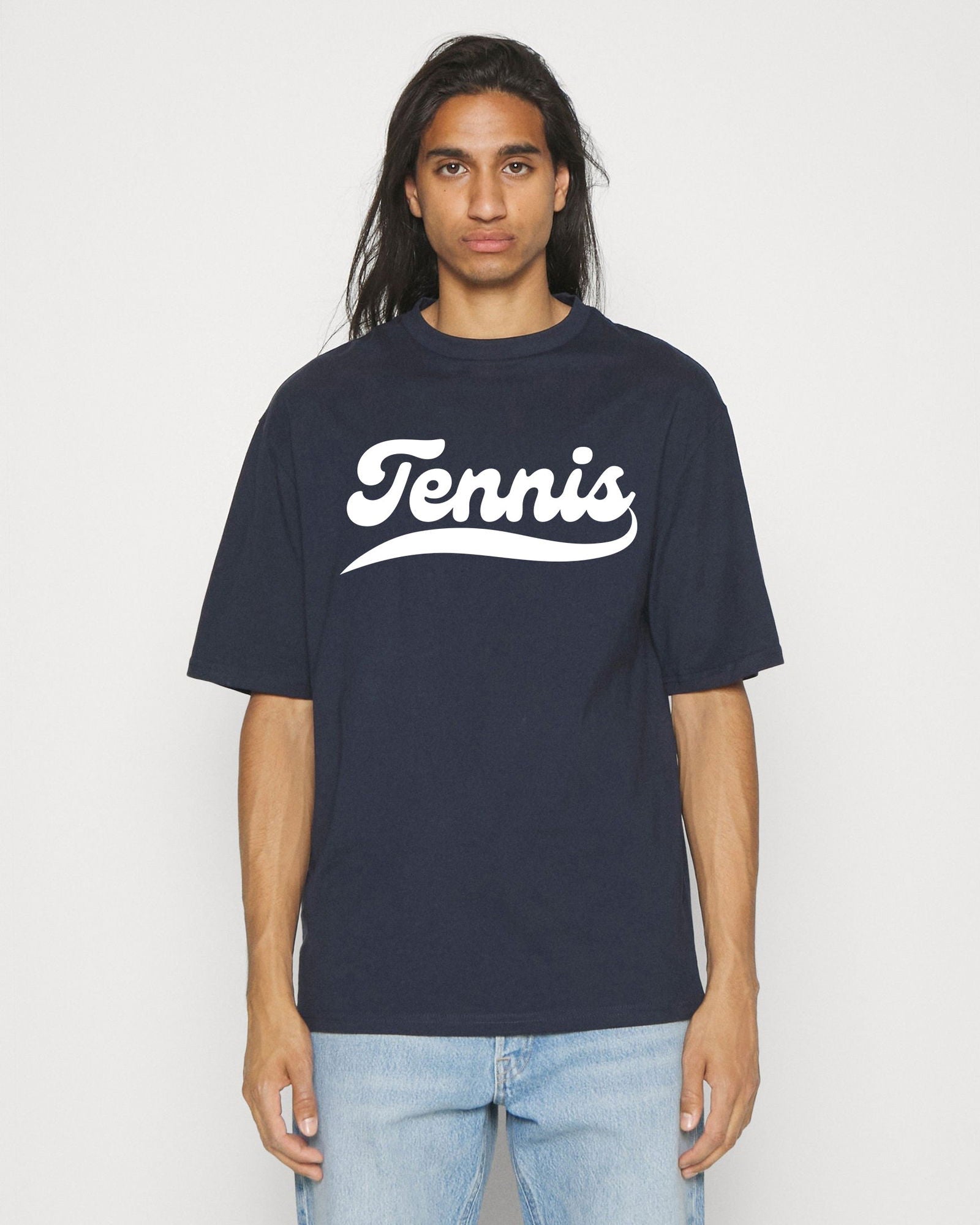 TENNIS 1 (Dark Blue) - Tennis Basic Tee - GRANDSLAM PH