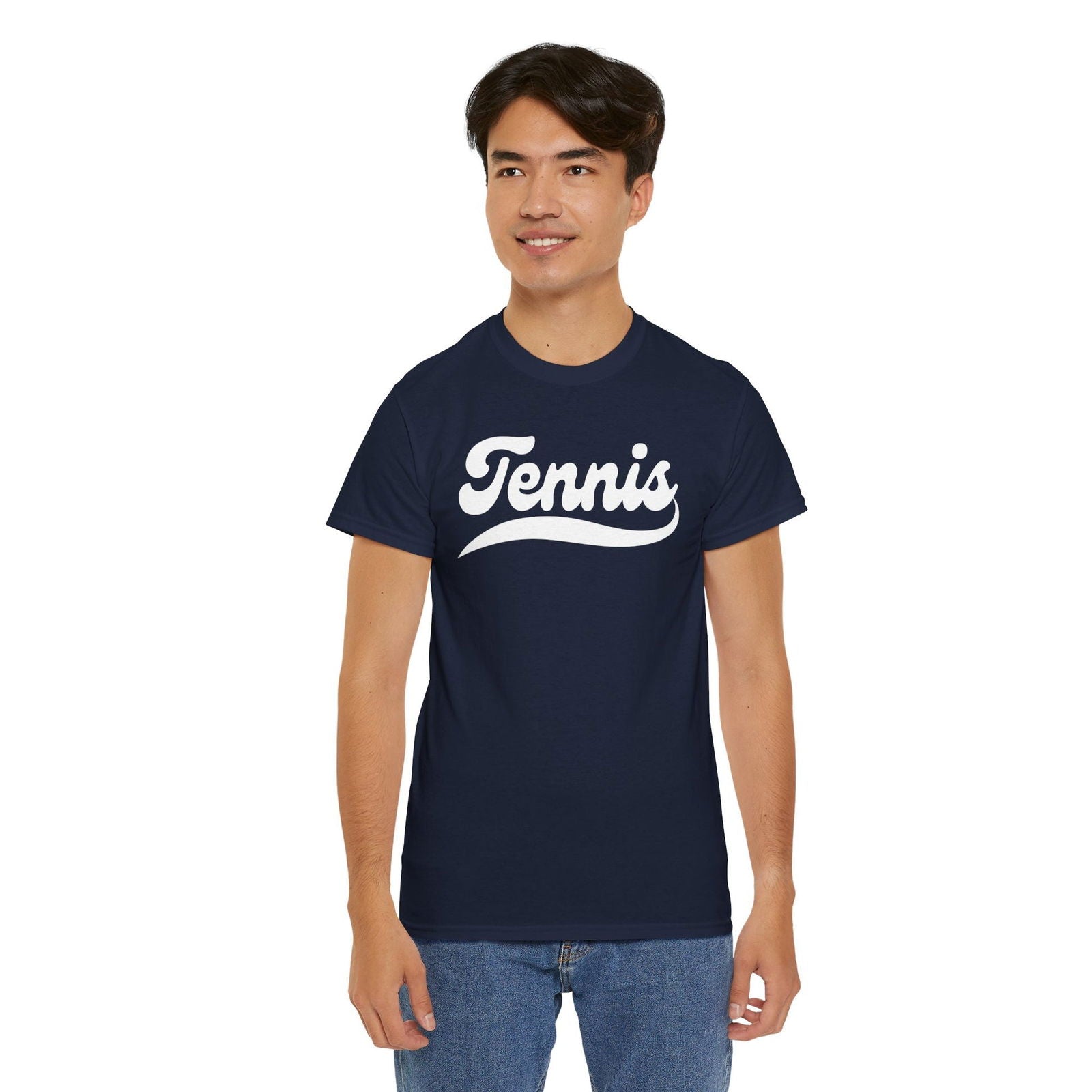 TENNIS 1 (Dark Blue) - Tennis Basic Tee - GRANDSLAM PH