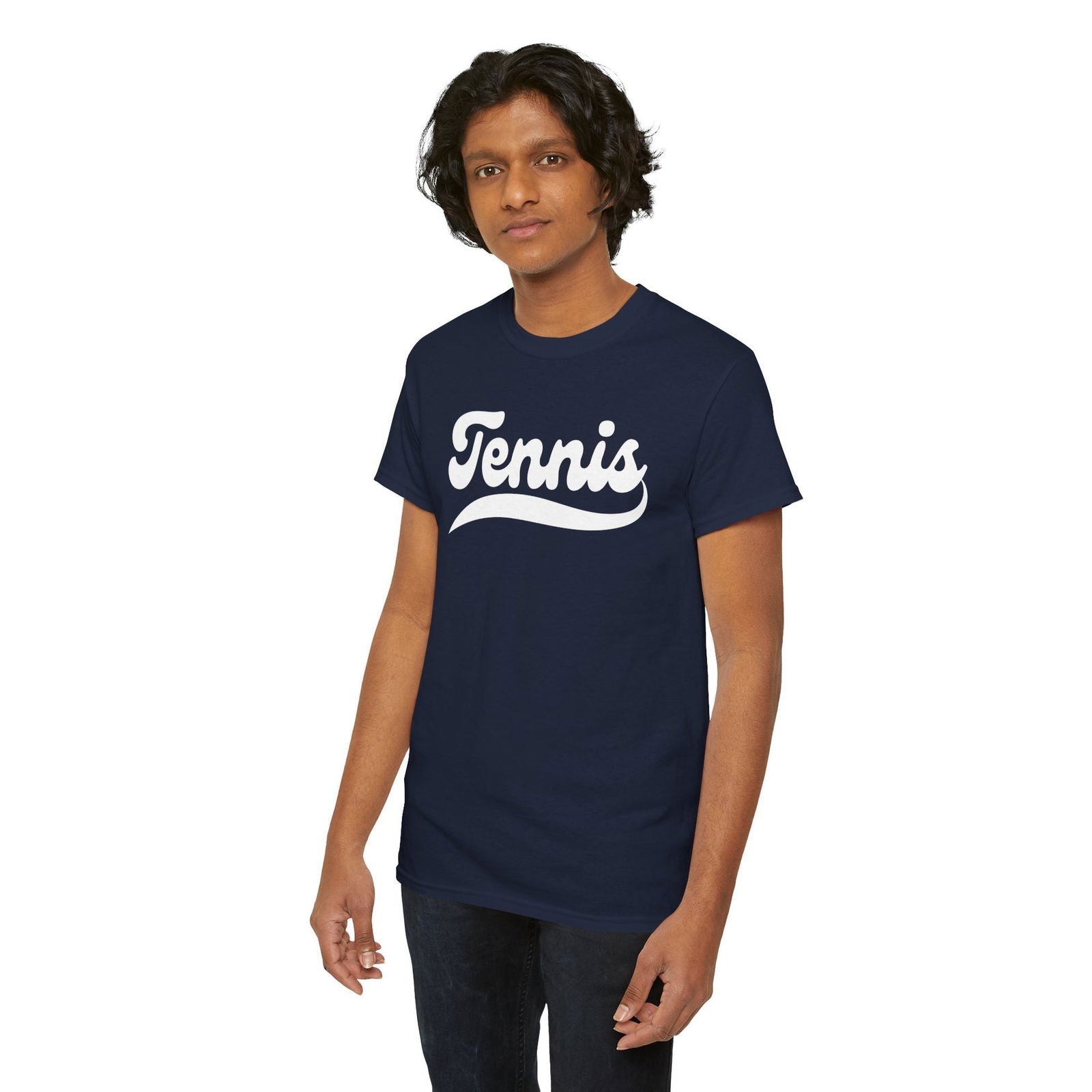 TENNIS 1 (Dark Blue) - Tennis Basic Tee - GRANDSLAM PH