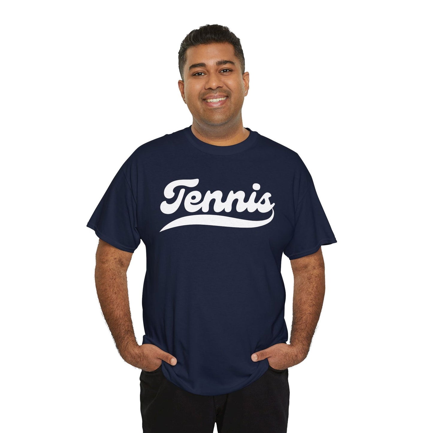 TENNIS 1 (Dark Blue) - Tennis Basic Tee - GRANDSLAM PH